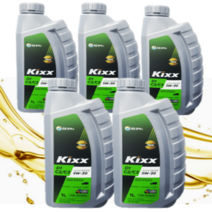 킥스 KIXX D1 C2/C3 5W30 1L x5개 DPF 디젤엔진오일