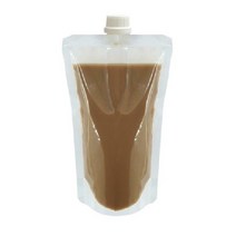 생활을그리다 음료 투명 스파우트 파우치 13 x 20 cm 400ml, 50개