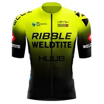HUUB 자전거 사이클링 저지 세트 남성 여름 반팔 산악 유니폼 의류 슈트, [04] Asian Size -XL, [21] Pic Color