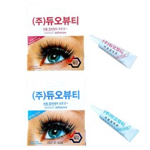듀오풀 7g 속눈썹접착제 글루 다크톤 화이트, 검정 (7g), 1개