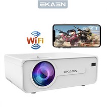 EKASN AK-9 무선미러링 빔프로젝터 1080P Full HD 6000루멘 1500밝기