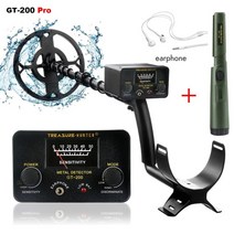 저무리 보물 검색 GT300 용 전문 지하 금속 탐지기 휴대용 고감도 조정 가능한 추적기, GT200-4