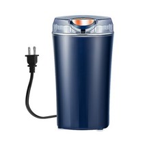 주방 액세서리용 소형 커피 그라인더 견과류 콩 곡물 밀 허브 스테인리스 스틸, Blue Plug Type US, 1개
