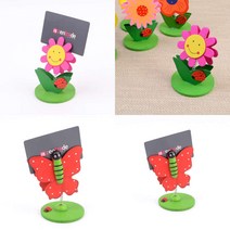 테이블 팬시 메모홀더 메모홀더 명함거치대 부착용꽂이판 메모지홀더