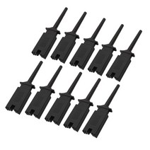 전기커넥터 10Pcs 20/30CM 테스트 훅 클립 로직 분석기 케이블 그리퍼 프로브 점퍼 와이어 클램프 키트 옐로우/레드/블랙/그린/화이트/블루, [01] White 10Pcs, [02] 30CM