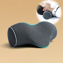 SDYEAH 휴대용 고밀도 메모리폼 경추베개 거북목베개 목디스크베개, A