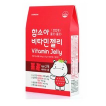 함소아 비타민젤리 딸기맛, 100정, 15개