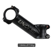 UNO 자전거 스템 초경량 31.8mm ±7 ° 17 35도 산악 MTB 자전거 스템 60708090100110120130mm 알루미늄 합금, 35도 110mm