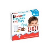 킨더 초콜릿 4개입, 50g, 4개