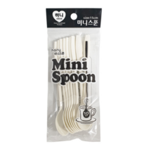 일회용 스푼 10입 미니 티 디저트 커피 아이스크림, 상품선택