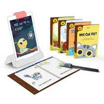 Osmo - Reading Adventure - 아이패드용 새로운 리더 - 만 5-7세 - 읽기 능력 발음 유창성 이해력 및 사이트 워드 아이패드 베이스 필요 + 더 많은 책, Level 3 Emergent Reader