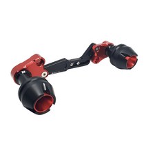 2022 야마하 NMAX125 머플러 슬라이더 가드 엔맥스 바이커스 21-22, Red - 레드+볼트1