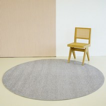 [인룸] 클린 자카드 셔닐러그 원형200