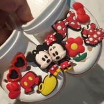 쇼클 커플 미키 미니 10pcs 신발꾸미기