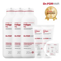 닥터포헤어 폴리젠 플러스 탈모샴푸 500mlx3ea+100mlx2ea+사은품(파우치3ea), 1개