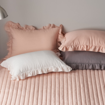 샤이닝홈 하이 샤르르 코코 마이크로 누빔프릴 베개커버 50x70