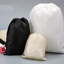 부직포봉투 더스트백 부직포주머니, 화이트