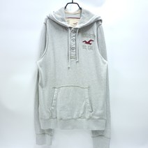 가다컴퍼니 HOLLISTER 홀리스터 반오픈 캥거루포켓 후드 맨투맨 코튼 니트 C712