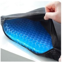 (1+1) 강호동방석 벌집방석 통풍방석 에어셀방석 퍼플방석 허니콤 방석 시원한 사무실 수험생 아이스 쿨링 여름방석 젤리방석 실리콘 자동차 에어 의자 방석, (1더하기1대형) 블루1 블루1