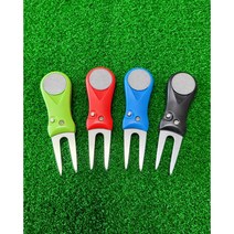 [캐디천사]볼마커 겸용 골프 그린보수기 / 골프악세사리 커터용품 티봇툴, (로고)아우디, 1개