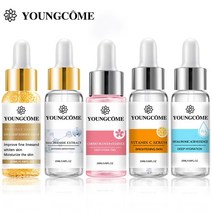 에센스 세럼 일본 사쿠라 에이징 히알루 론산 퓨어 골드 화이트닝 비타민 링클 페이스, 50ml, 1개