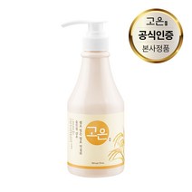 탈모완화 탄력있는 모발 고은 쌀로 빚은 발효 막걸리 올인원 샴푸 앤 트리트먼트 500g, 1개