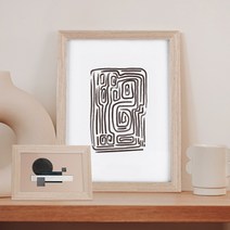 탁자 우드 액자 나무 포토 추억 가족사진 미니 대형, 그레이, 5x7(127x177mm)