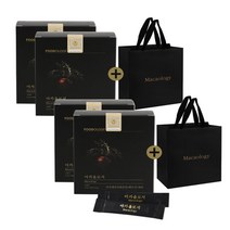 [푸드올로지] 마카올로지 페루산 마카 분말 활력제 (L아르기닌 함유), 120포(4개월)+쇼핑백2개