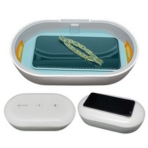FOSAM 포샘 멀티 스마트폰 무선충전 마스크 UV-C 살균기 휴대용 가정용 다용도 살균기 소독기, 1개