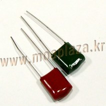 마일러콘덴서0.01uF 마일러커패시터 마일러콘덴서103j 10nf 100vDC Polyester Film Capacitors 0.01uf, 10개