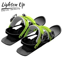 전동 원터치 보드 바인딩 스트랩 경량화 미니 조절식 스키 스케이트 겨울용 스키 겨울 신발 스키 눈 리조트의 새로운 겨울 스포츠를 위한 스노우블레이드 0, 01