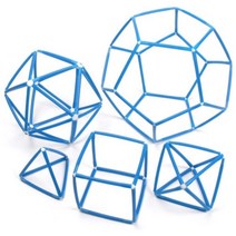 포디프레임 4D 정다면체세트, 단품