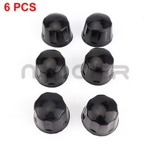 ATV 부품 고무 ATV 더스트 커버 너트 50cc 110cc 125cc 쿼드 바이크 카트 액세서리 프로텍터, 02 WHITE