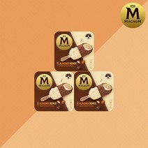 매그넘 아이스크림 6종 팩, 리믹스아몬드팩(3입), 3팩, 255ml