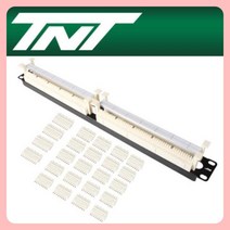 최적가 굿팩토리 TNT NM TNT73 허브랙 서버랙 110블럭 100P1U 가성비 최고구매, 상세페이지 참조