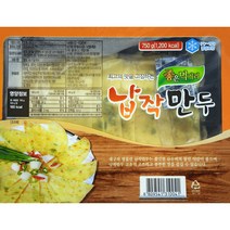 5장씩 분리되어 굽기 쉬운! 대구 교동납작만두 1팩 50장 750g 좋은먹거리, 1팩(50장)