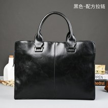 소가죽 서류가방 럭셔리 빈티지 패션 비즈니스 서류 가방 남성용 노트북 가죽 크로스바디 숄더 백 핸드백