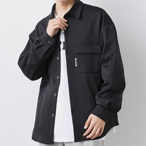 남성 간절기 캐쥬얼 빅포켓 카라 자켓 WI127J