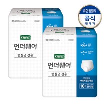 디펜드 변실금 패드/언더웨어 모음, 디펜드 변실금 언더웨어10pX4팩(