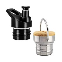 Hydro Flask 표준 입구 & Simple Modern Ascent 355.9 1.9L12 64온스 병용 빨대 뚜껑 교체품. 빨대가 있는 새롭고 향상된 디자인 시핑 캡 45.