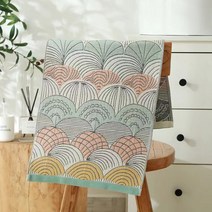 고급 강화 세면 소창수건, 34*74 (CM), 12