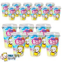 예이니식품 뿌려먹는 깨비팝핑 사과향 컵 솜사탕 16개(14gx16개) 어린이캠핑여행간식, 14g, 16개