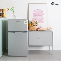 진우전자 2도어 냉장고 소형 미니 가정용 원룸 사무실 자취생 기숙사 호텔 모텔, JWBCD-175_수도권_기사설치