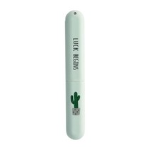 PKG PKFAM 여행용 휴대 칫솔통 1P 칫솔 케이스 슬림형 4가지 디자인, 심플디자인칫솔통, 1개입, 파인애플