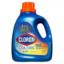 Clorox 클로락스 2 포 컬러스 맥스 퍼포먼스 스테인 리무버 컬러 브라이트너 3.33L