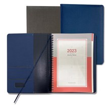 2023다이어리 스케쥴 캘린더 비지니스 다이어리 상호인쇄 - 고주파 다이어리, 그레이