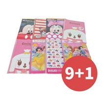프로라인 투명파일초등학교준비물 쫄대화일 화일파일 쫄대파일 A4파일 W6E0153 9+1 인기캐릭터 A4화일 서류화일 문서보관파일 플라스틱파일 D링바인더