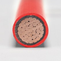 천지몰 삼사전선 TFR-CV 2.5SQ x 1C 적색 1M, 1개