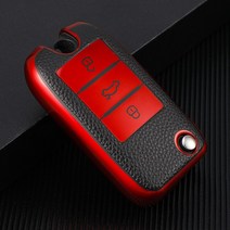 TPU 가죽 자동차 플립 키 케이스 커버 Roewe RX5 MG3 MG5 MG6 MG7 MG ZS GT GS 350 360 750 가방 셸 프로텍터 액세서리, [01] Case