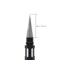 십자 전동 전기 Justintau-스테인레스 스틸 테이퍼 리머 구멍 확장 톱 오프너 검정색 스크루 드라이버 비, 한개옵션0